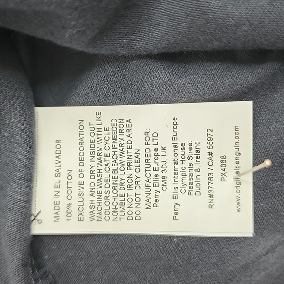 ORIGINAL PENGUIN DARK NAVY T-SHIRT - Picture 5 of 6